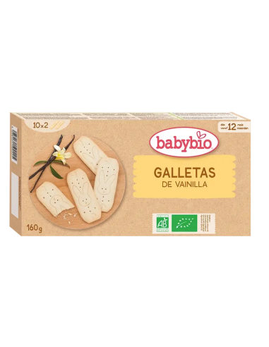 Babybio Galletas Crecimiento Limón Bio 160g - Nutritivas y Naturales
