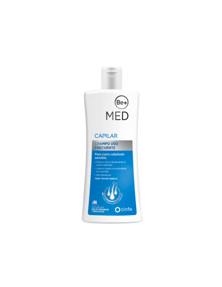 Be+ Med Capilar Champu Uso Frecuente Cab Sensible 400 Ml de Be+