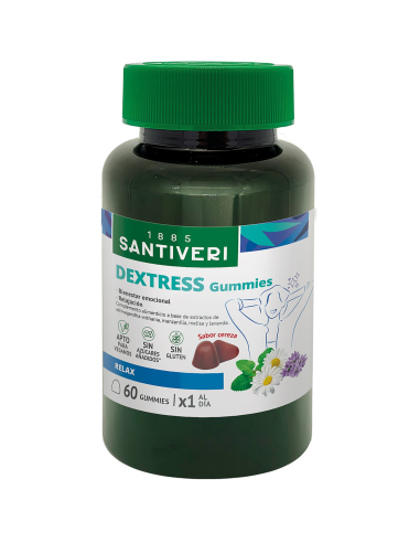 Dextress 60 Gummies Santiveri: Bienestar y Energía Natural