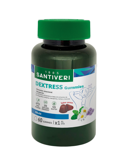 Dextress 60 Gummies Santiveri: Bienestar y Energía Natural