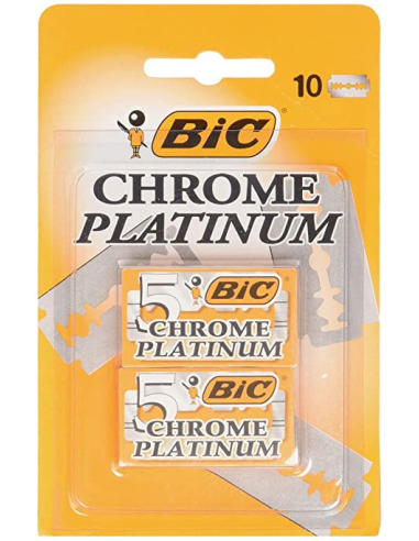 Hojas de Afeitar Bic 10 Unidades - Afeitado Suave y Preciso