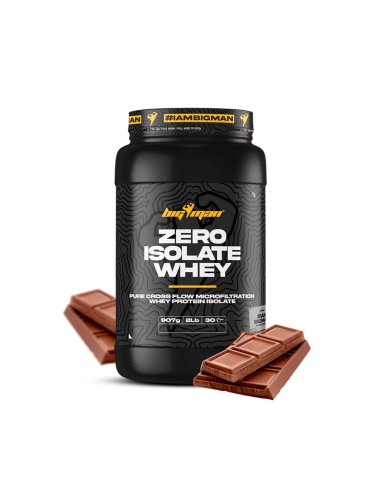 Zero Whey Protein Isolate 910 Gr (2 Lbs) Cookies de Bigman