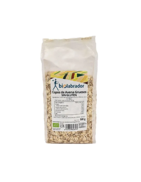 Copos de Avena Gruesos SIN GLUTEN de Biolabrador