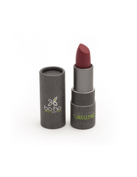 Barra de Labios Mate Burgundy Kiss 110 Bio Boho Green 3,5g
