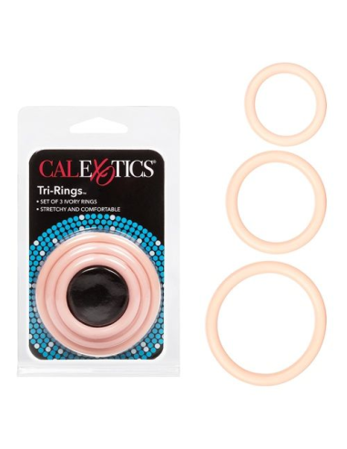 Tri Rings Natural Rosa Claro de Calexotics  Placer Seguro