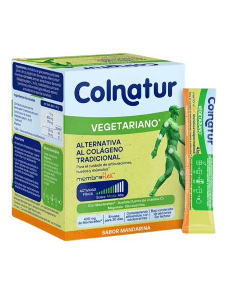 Colnatur Vegetariano 30 Sobres 4,1 G Sabor Mandarina de Colnatur