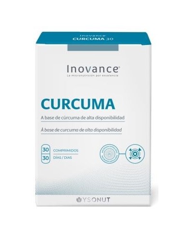 Cúrcuma Inovance 30 Comp. | Antiinflamatorio Natural Efectivo