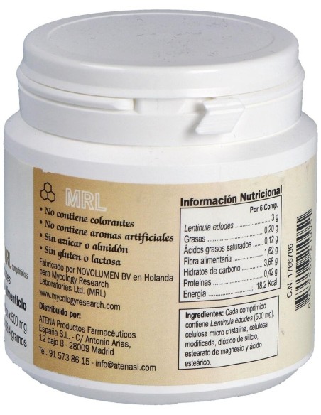 Shiitake-Mrl 90Comp. de Atena