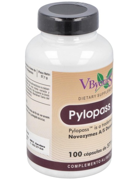 Pylopass 100Cap. de Vbyotics**