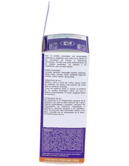 Roller Sos Relax Puressentiel 12 Aceites Esenciales 5ml