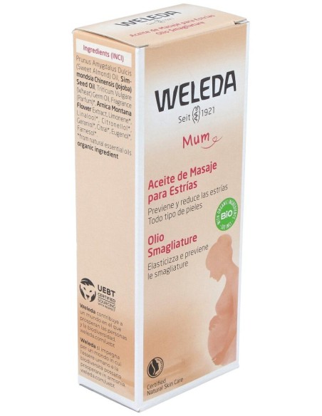 Aceite de Masaje para las Estrías 100ml  de Weleda**