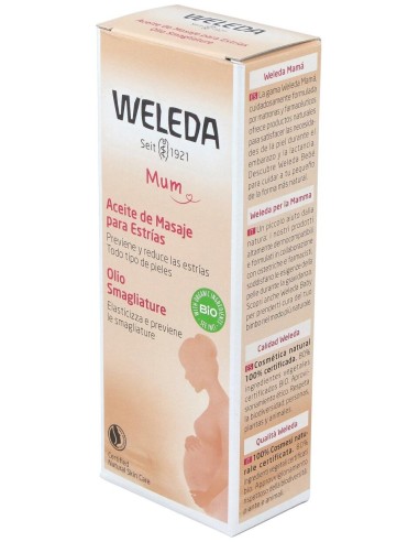 Aceite de Masaje para las Estrías 100ml  de Weleda**