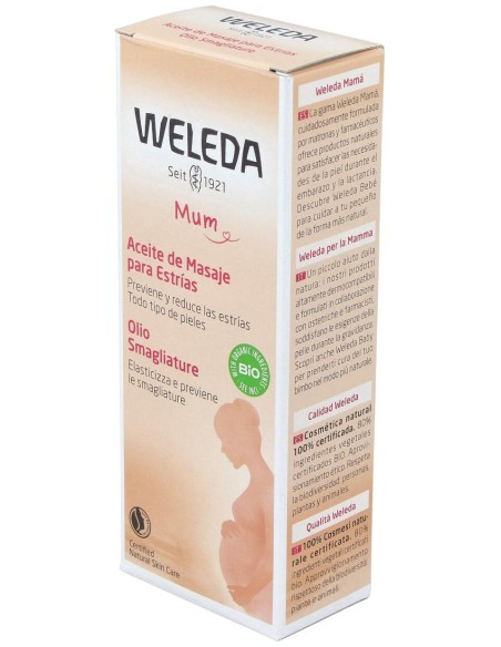 Aceite de Masaje para las Estrías 100ml  de Weleda**
