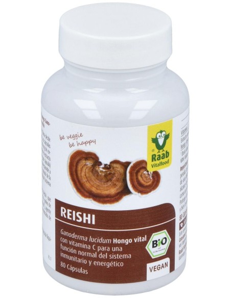 Reishi 80Cap. Bio Sg Vegan de Raab Vitalfood