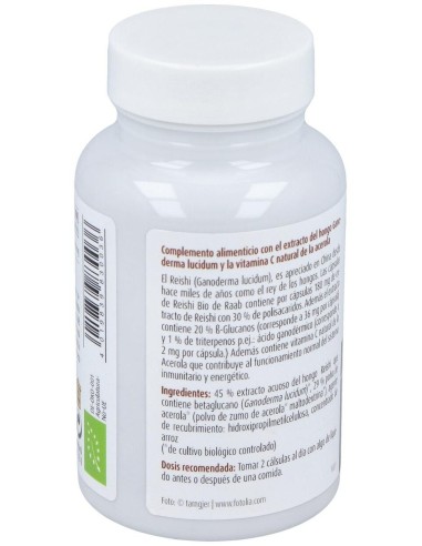 Reishi 80Cap. Bio Sg Vegan de Raab Vitalfood