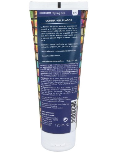 Gel Capilar Fijador Estilo Natural 125Ml. de Bioturm