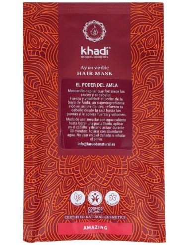 Mascarilla Capilar Amla 50Gr. de Khadi
