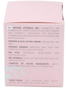 Crema Facial Ginseng-Acai 50Ml. Bio de Natura Estonica 2