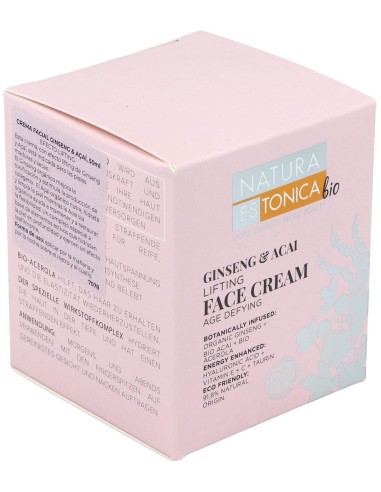 Crema Facial Ginseng-Acai 50Ml. Bio de Natura Estonica