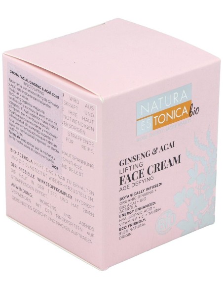Crema Facial Ginseng-Acai 50Ml. Bio de Natura Estonica