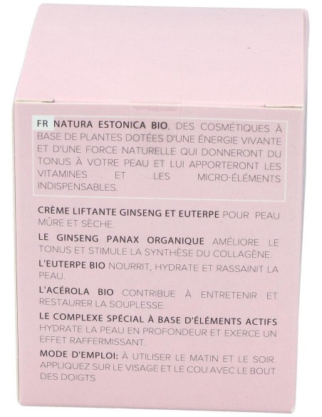 Crema Facial Ginseng-Acai 50Ml. Bio de Natura Estonica