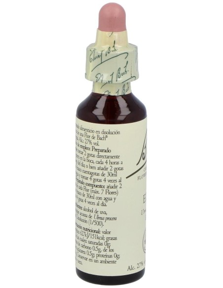 Flores Bach Elm Olmo 20Ml. de Flores Bach Original