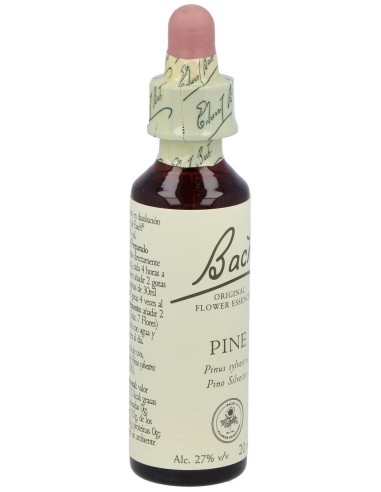 Flores Bach Pine Pino Silvestre 20Ml. de Flores Bach Original