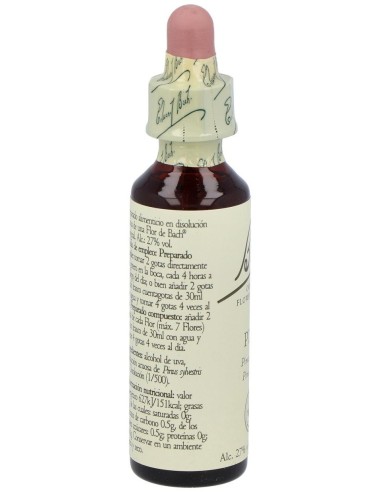 Flores Bach Pine Pino Silvestre 20Ml. de Flores Bach Original