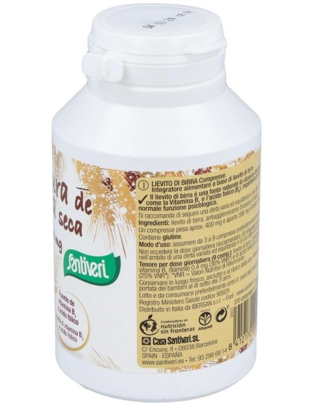 Levadura De Cerveza 350Comp. de Santiveri