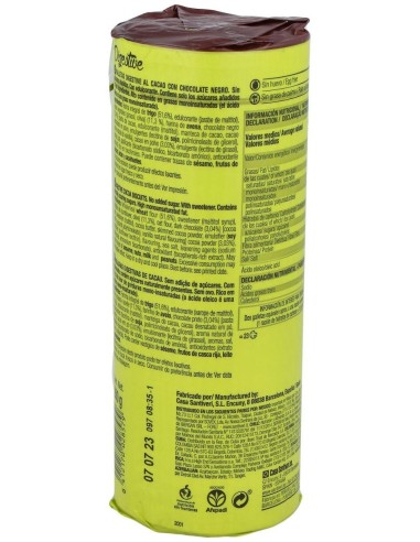 Galletas Integrales Cacao 0% Azucares 200Gr. de Santiveri