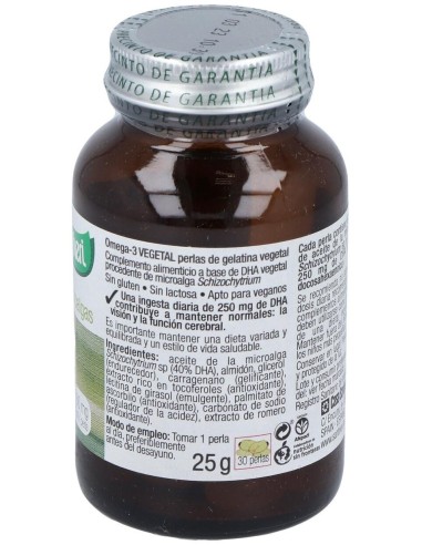 Dha Vegetal 30Perlas de Santiveri