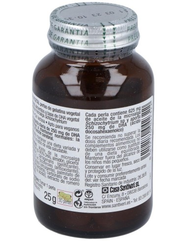 Dha Vegetal 30Perlas de Santiveri