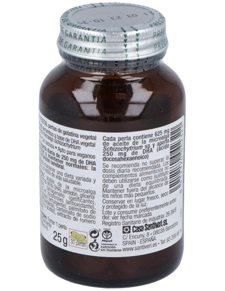 Dha Vegetal 30Perlas de Santiveri