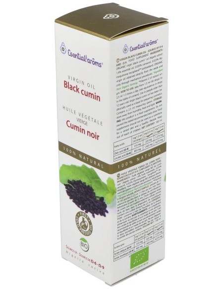 Aceite Veg.Extra Alimenticio Comino Negro 100Ml. de Esential Aroms