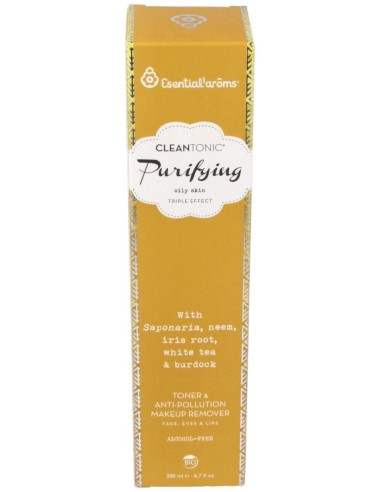 Cleantonic Purifying 200 ml Esential Aroms para Piel Mixta