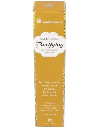 Cleantonic Purifying 200 ml Esential Aroms para Piel Mixta