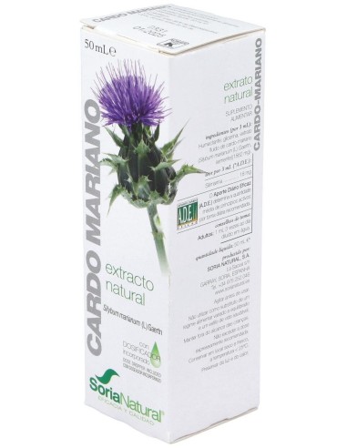 Ext. Cardo Mariano S/Al 50Ml de Soria Natural