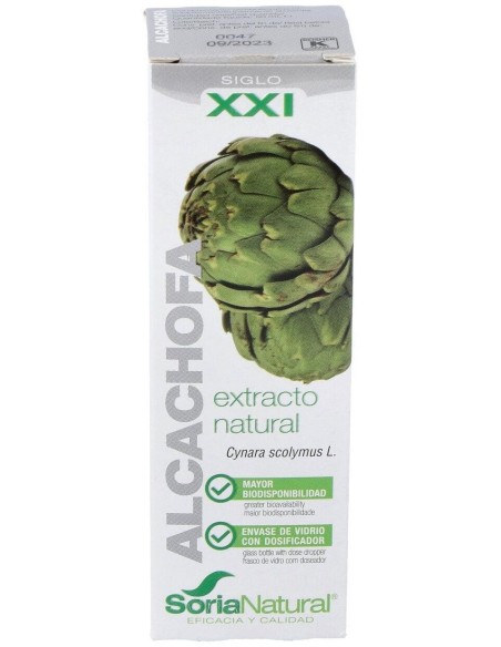 Ext. Alcachofa Xxi 50Ml. S/Al de Soria Natural