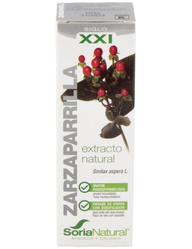 Pack 3X2 Ext. Zarzaparrilla Xxi 50Ml. S/Al de Soria Natural.