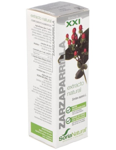 Pack 3X2 Ext. Zarzaparrilla Xxi 50Ml. S/Al de Soria Natural.