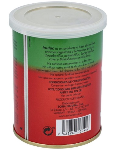 Inulac Bote 200Gr. de Soria Natural**