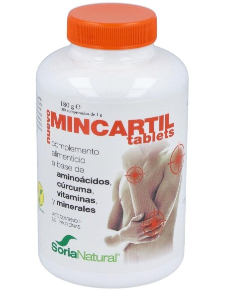Mincartil Reforzado 180 Comprimidos de Soria Natural