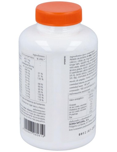 Mincartil Reforzado 180 Comprimidos de Soria Natural