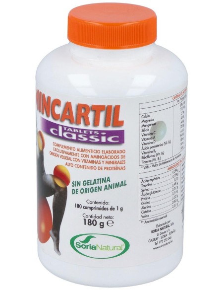 Mincartil Clasic 180 Comprimidos de Soria Natural