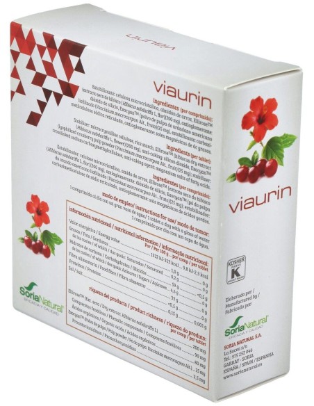 Viaurin 28 Comprimidos de Soria Natural