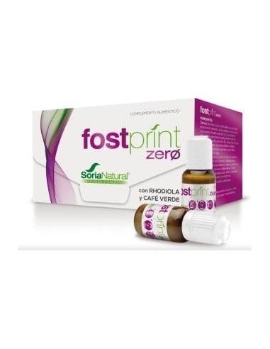 Fost Print Zero Con Rhodiola-Cafe Verde 15Viales. de Soria Natural