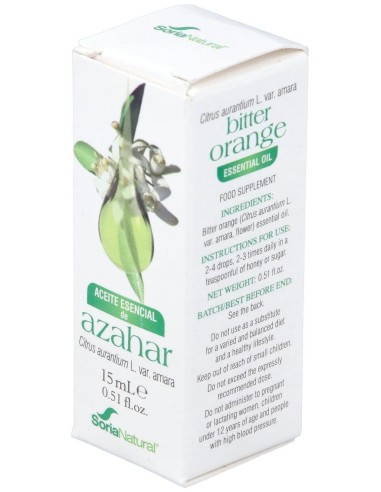 Flor Laranjeira Oleo Essencial 15Ml. de Soria Natural
