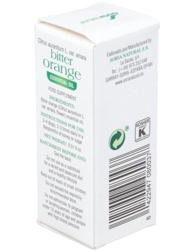 Flor Laranjeira Oleo Essencial 15Ml. de Soria Natural