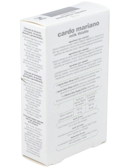 Cardo Mariano 30 capsulas de Soria Natural