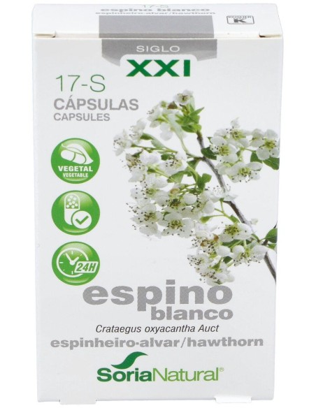 Pack de 2 uds Espino Blanco 30 capsulas de Soria Natural